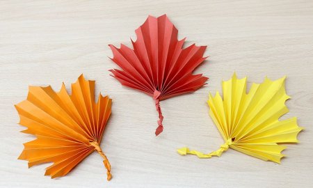 Листок из гармошки