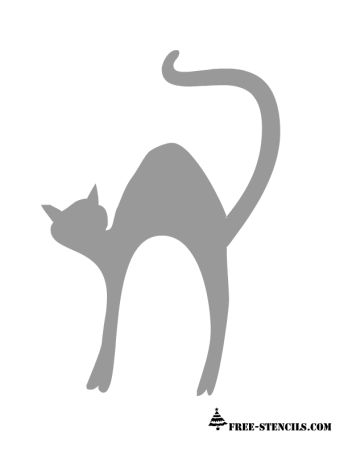 Вытынанки на окна котики