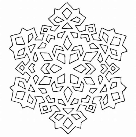 Красивые снежинки вытынанки