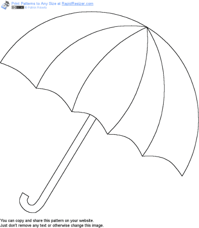 Вытынанка зонтик (49 фото)