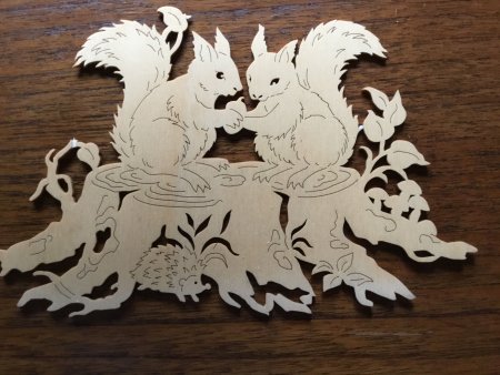 Резные фигуры из бумаги
