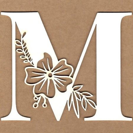 Вытынанки буквы марта