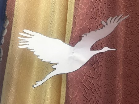 Журавли на окна