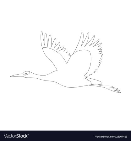 Журавли для вырезания