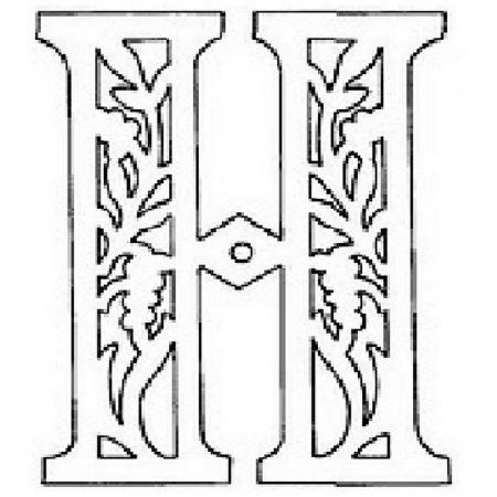 Резные буквы