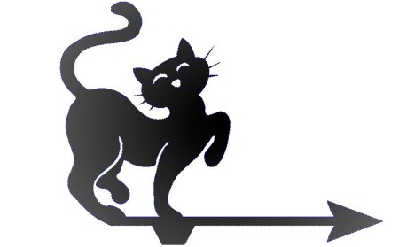 Вытынанка кошка
