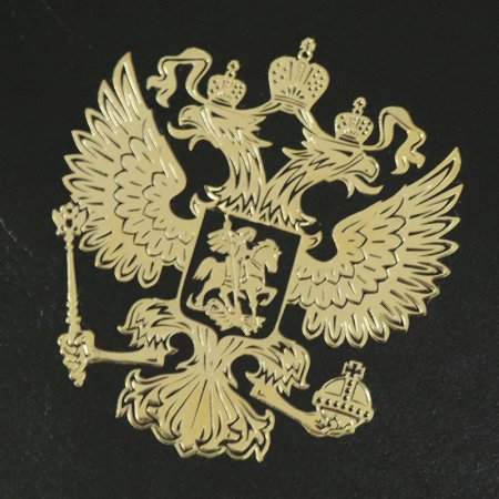 Трафарет двуглавого орла