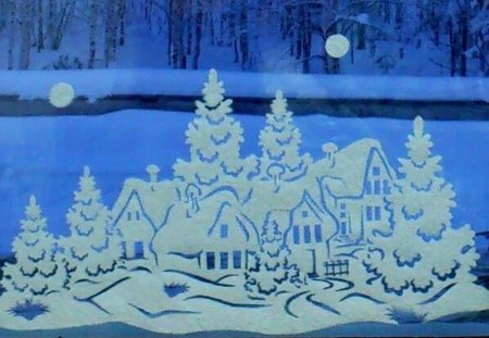 Украшения на окна замок
