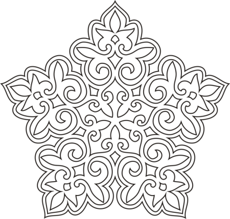 Ажурные орнаменты трафареты