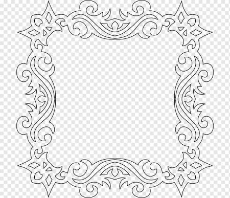 Узорная фоторамка