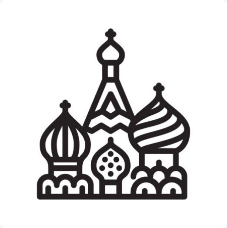 Россия раскраска для детей