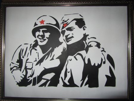 Вытынанки на стену