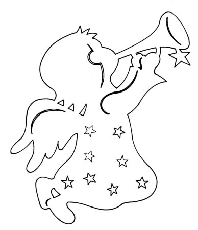 Новогодние вырезки на окна