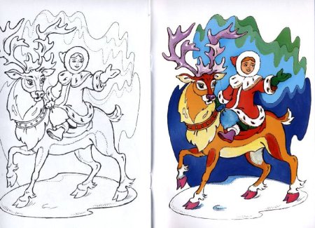 Рисунок из снежной королевы