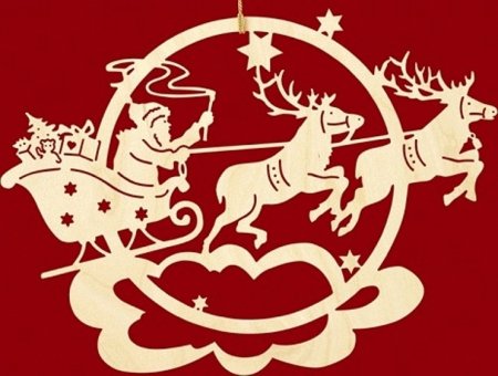 Трафарет «новогодний»