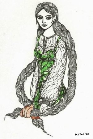 Рисунок к сказу Бажова медной горы хозяйка