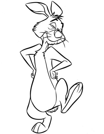 Раскраска Пятачок из Винни пуха