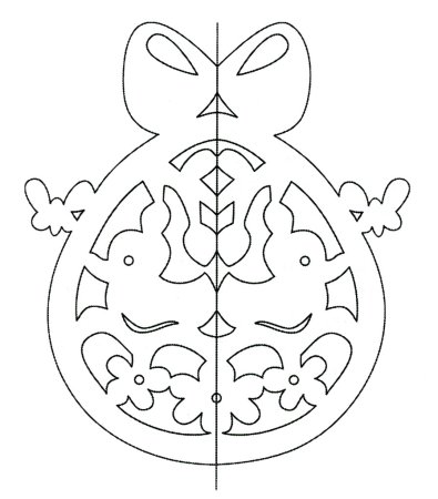 Трафарет "окна"