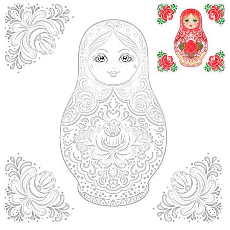 Матрешка плакат