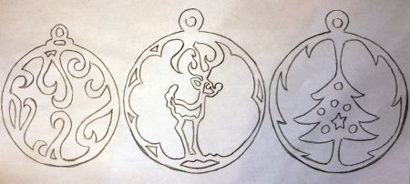 Шары для вырезания на окна