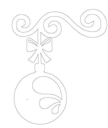 Трафареты для вырезания на окна