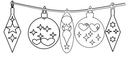 Вытынанки гирлянды на окна