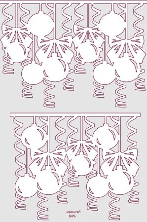 Вытанки шары для украшения окна