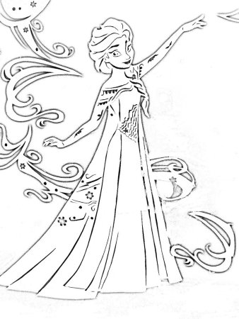 Вытанки Холодное сердце