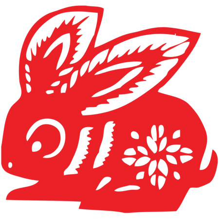 Вытынанки кролик