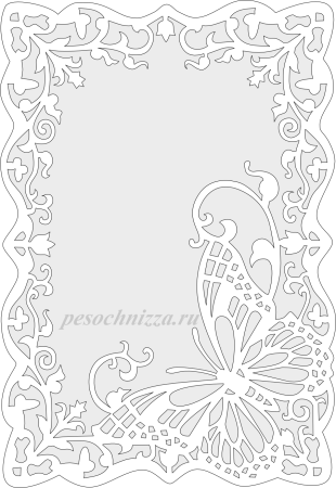 Ажурное вырезание из бумаги схемы