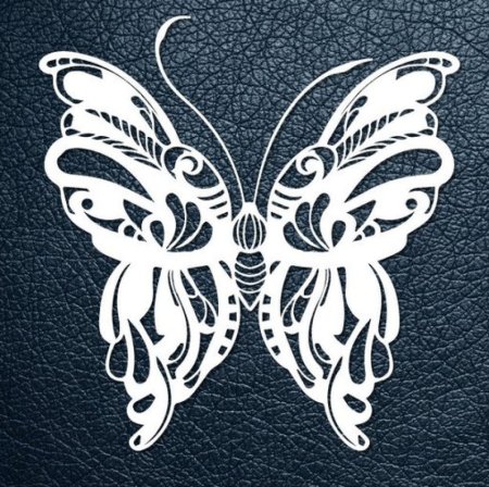 Вытынанка бабочка