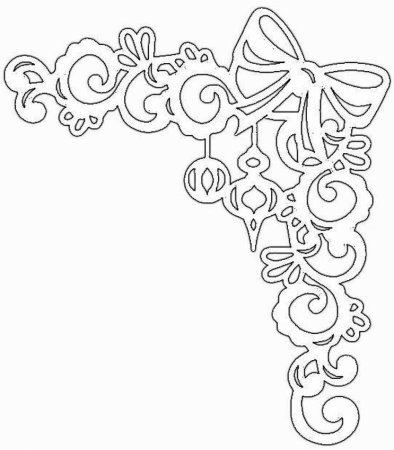 Кружевные украшения на окна