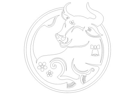 Трафареты на новый год 2022
