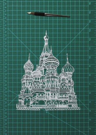 Вытынанка Кремль