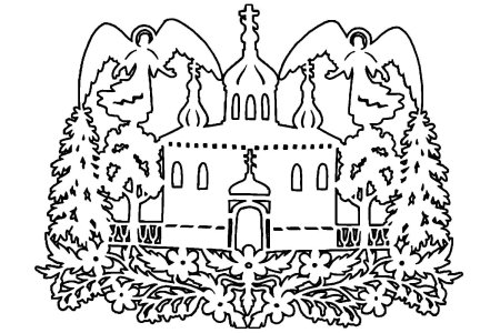 Рождественские вытынанки