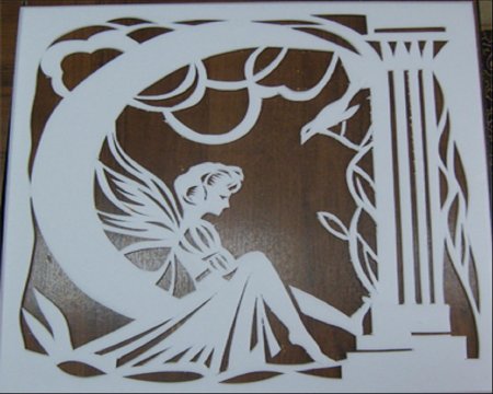 Панно вытынанка