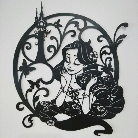 Трафарет персонажа