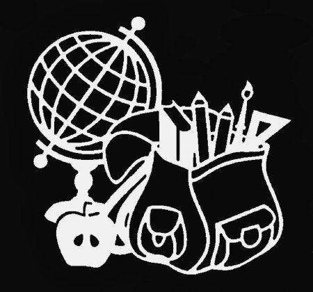 Трафарет надписей для вырезания