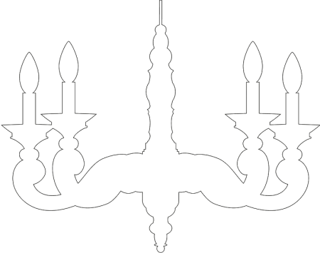 Канделябры для вырезания