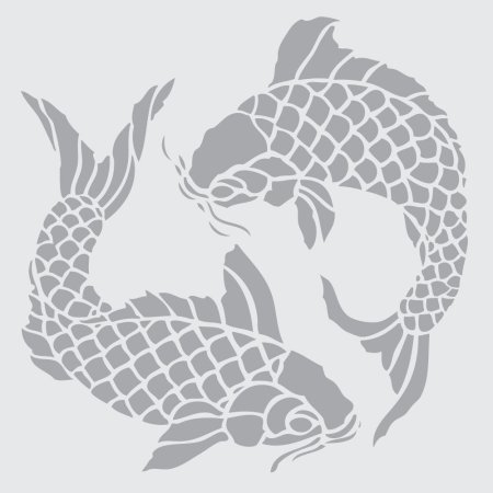 Морские трафареты для декора