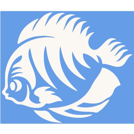 Картинки для вытынанки рыба