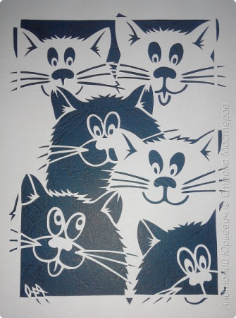 Вырезалка котик