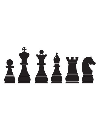 Фигурки шахмат для вырезания