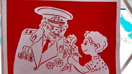 Вытынанка день Победы