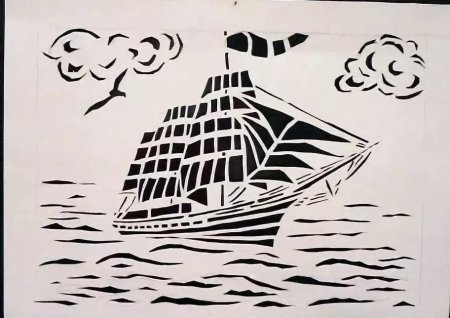 Череп пиратский детский