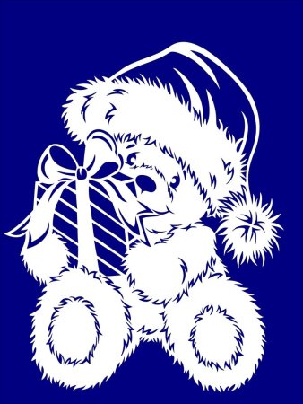 Вытынанки новогодние