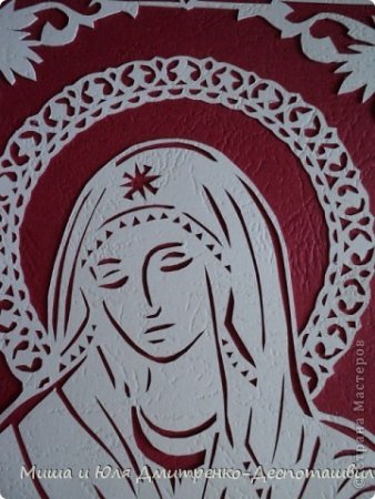 Вытынанка икона