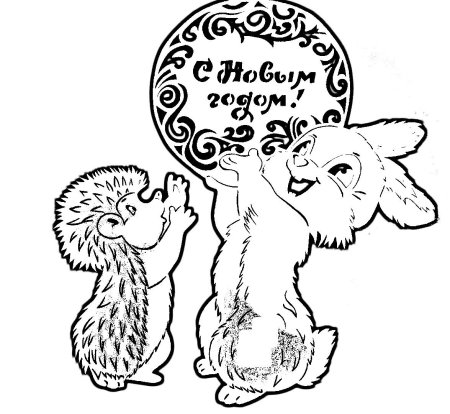 Вытынанки новогодние советские