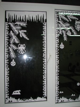 Вытынанка морозное окно (48 фото)