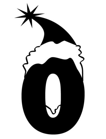0 Трафарет на окно